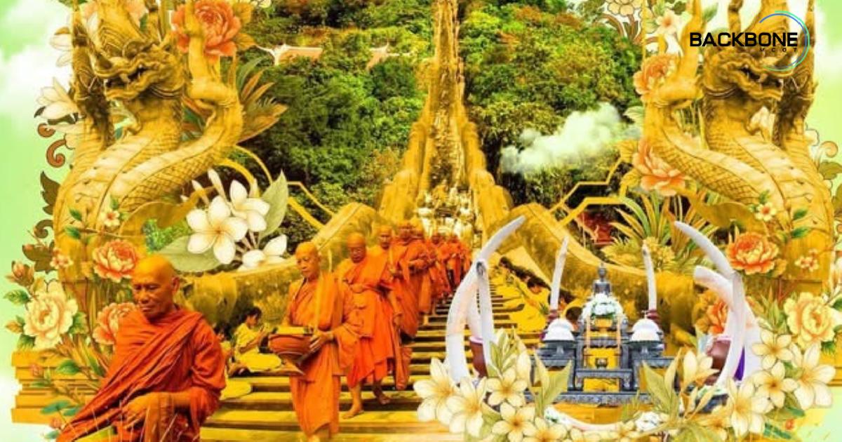 ประเพณีตักบาตรเทโว งานประเพณีที่ยิ่งใหญ่ที่สุดของจังหวัดอุทัยธานี