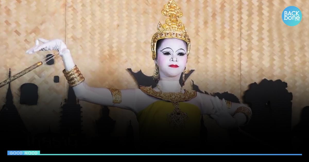 งดงาม !! เชิดหุ่นละครเล็กคน.. ม.หัวเฉียวเฉลิมพระเกียรติ