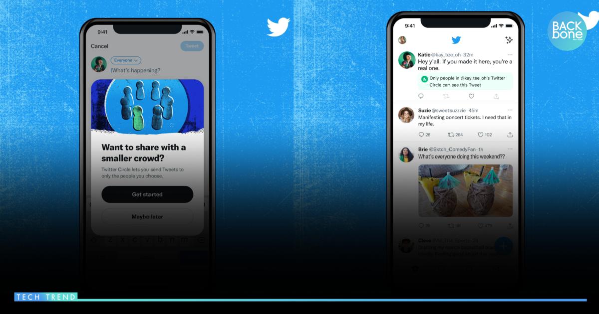 ทวิตเตอร์เปิด Twitter Circle  ตั้งค่าทวีตให้เห็นได้เฉพาะกลุ่ม