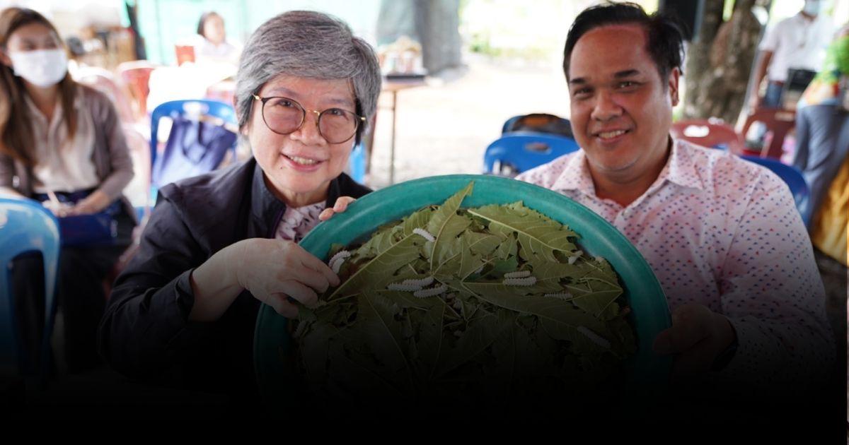 เปลี่ยนของเหลือในชุมชนเป็นเงิน สร้างผลิตภัณฑ์ใหม่จากไหมอีรี่