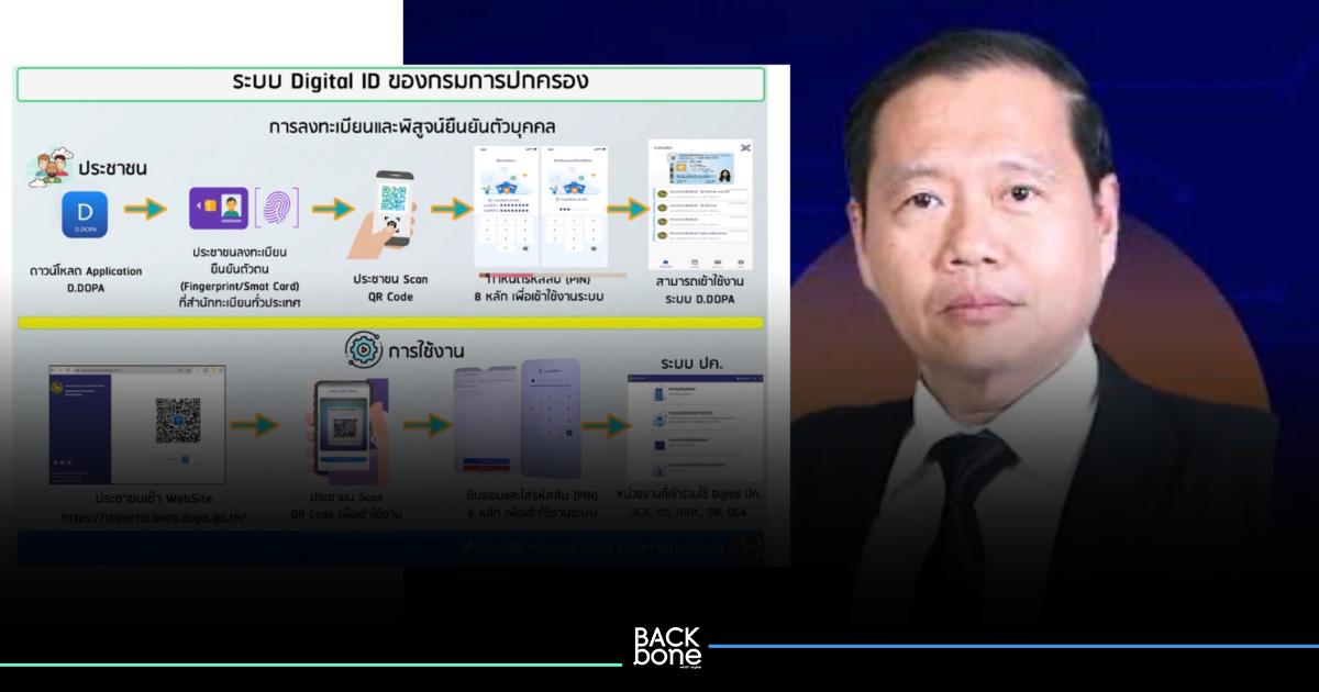 กรมการปกครองเตรียมออก Digital ID ต่างชาติ