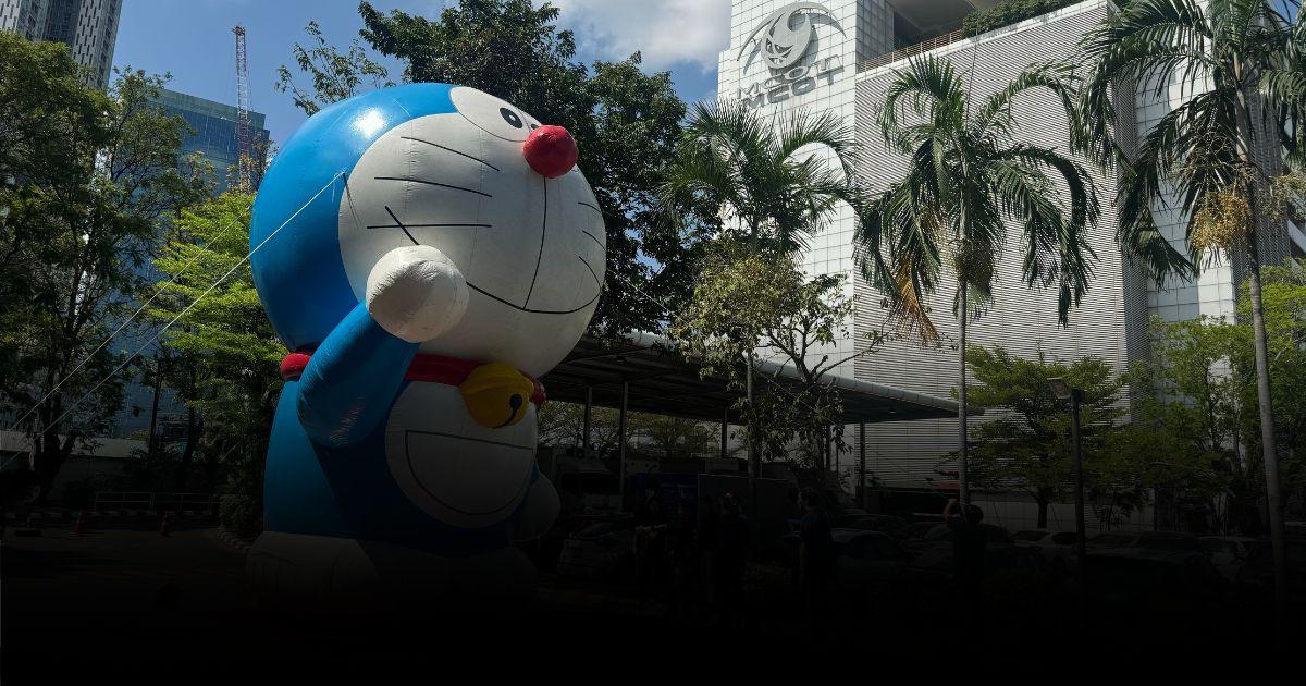 ตื่นเต้น มอนยักษ์บุก อสมท ชวนมาวิ่ง Doraemon Run Thailand 2024
