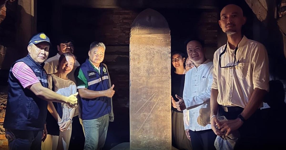 ค้นพบจารึกสำคัญที่หายไปกว่า 40 ปี ที่กลางเมืองเชียงใหม่