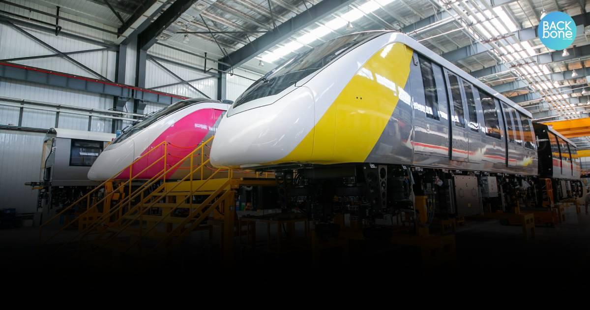“รถไฟฟ้ารางเดี่ยวแบบวิ่งคร่อมไร้คนขับ” ทดสอบวิ่งในกรุงเทพฯ