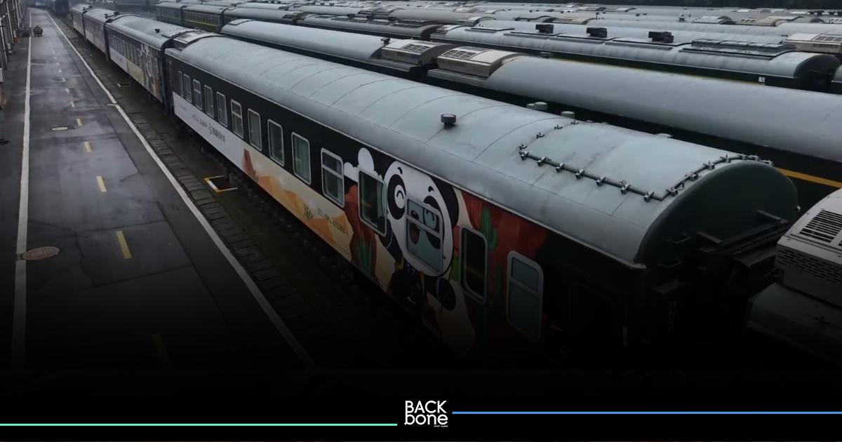 เฉิงตูเปิดตัว ‘รถไฟพิเศษขบวนแพนด้า’ เส้นทางท่องเที่ยวจีน-ลาว