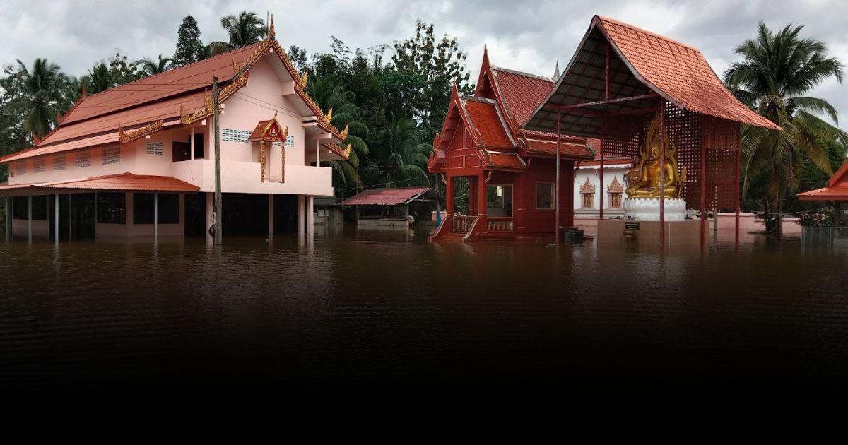 “พวงเพ็ชร” ห่วง 219 วัดชายแดนใต้น้ำท่วมหนัก