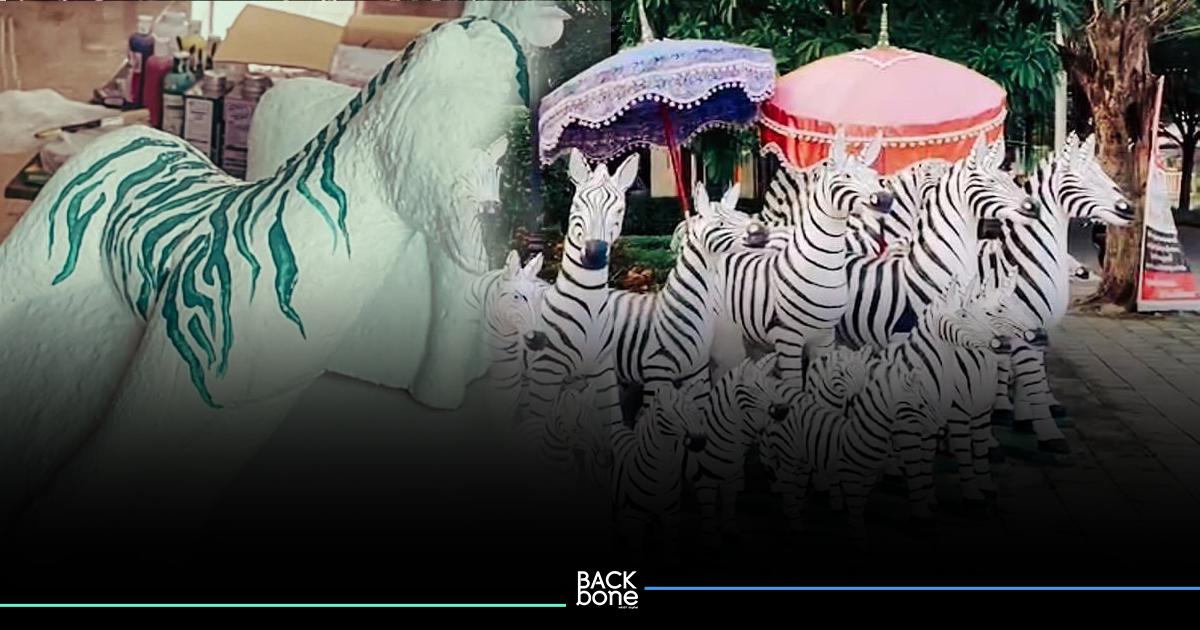 เปิดตัวนวัตกรรม ZERO POLLUTION ZEBRA “ตุ๊กตาสัตว์แก้บน”