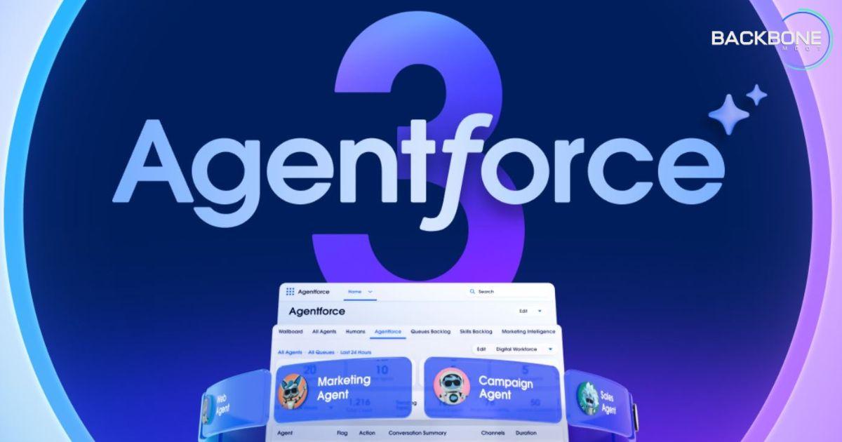 Salesforce เชื่อ Agentforce 3 พลิกโฉมการใช้ AI Agent