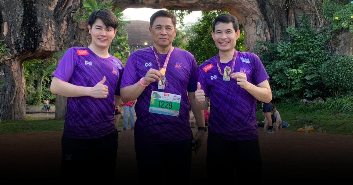 MCOT RUN 2023 สนามแรก วิ่งชื่นมื่น กลางสวนสัตว์เปิดเขาเขียว