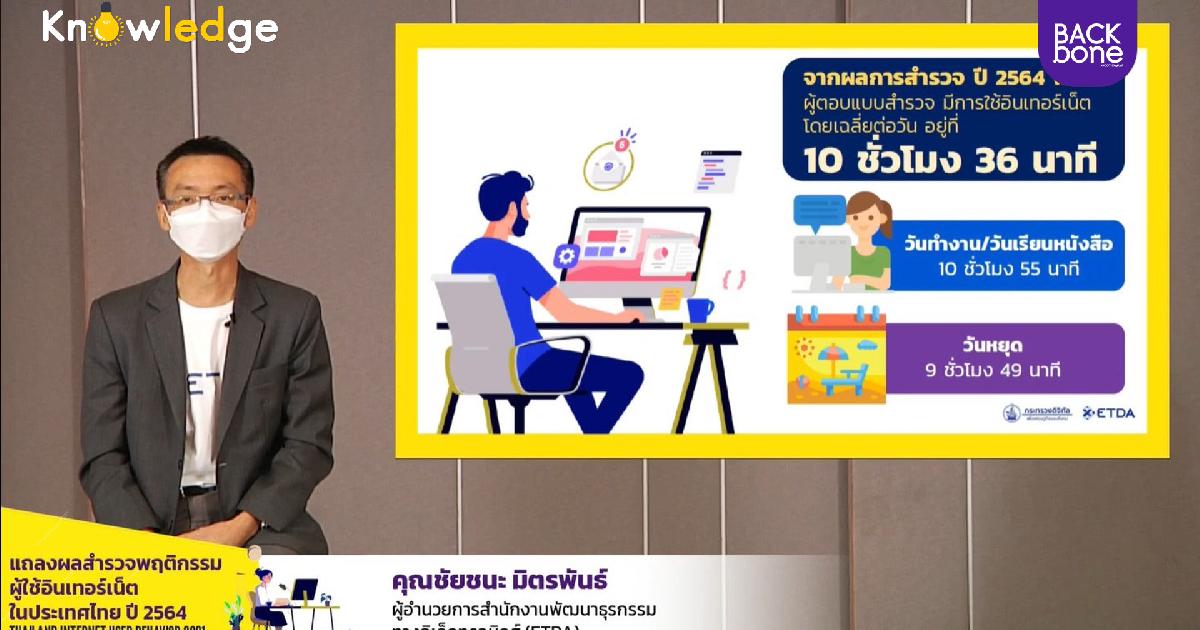 ETDA เผยโควิด-19 ทำ Gen Z ใช้เน็ตสูงสุด ชนะ Gen Y แชมป์ 6 สมัย