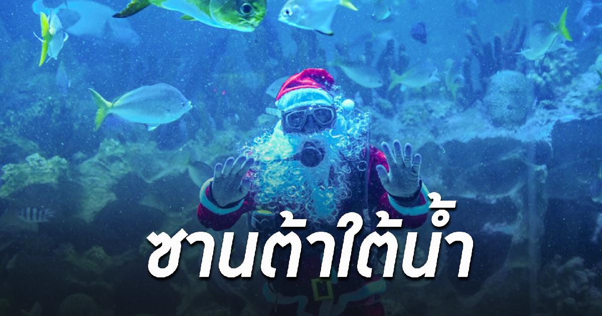 ซานต้าใต้น้ำ