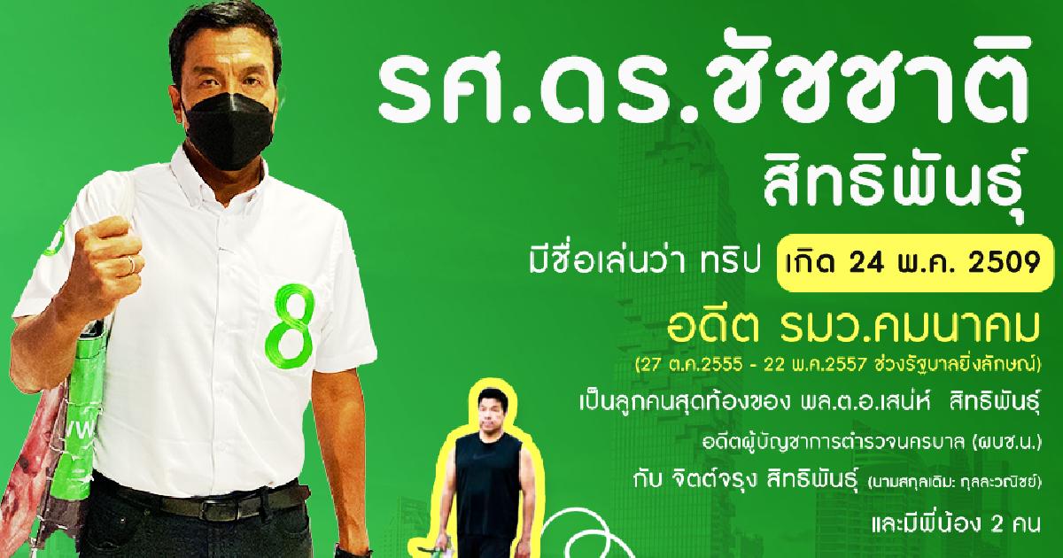 เปิดประวัติ ว่าที่ผู้ว่าฯคนใหม่ ชัชชาติ เจ้าของฉายาว่า 