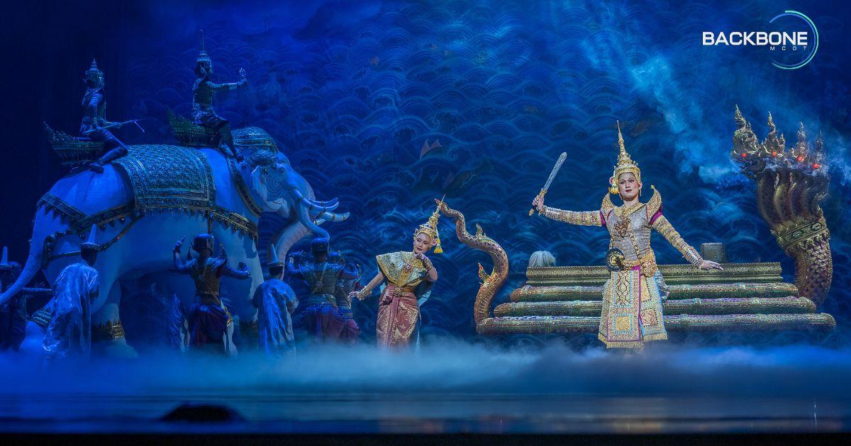 ถ่ายทอดความวิจิตรงดงาม การแสดงโขนสุดยิ่งใหญ่แห่งปี ตอน “พระจักราวตาร”