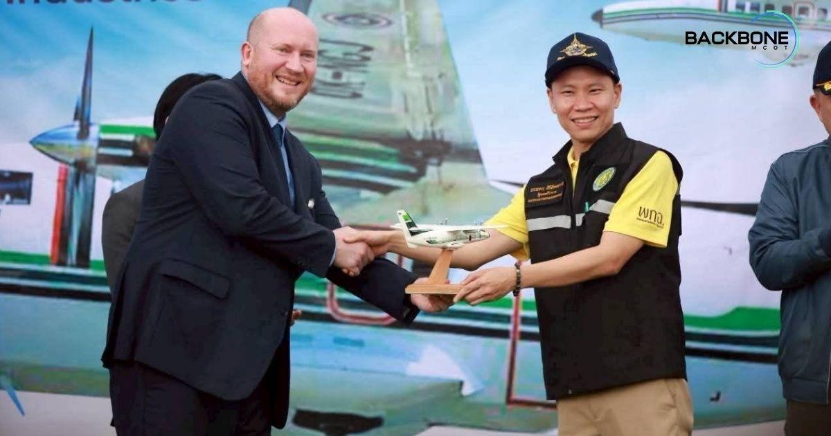รับเครื่อง L-410NG ลำใหม่ เสริมศักยภาพการบินดัดแปรสภาพอากาศ