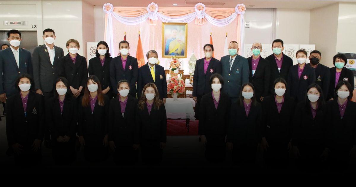 สมาคมวอลเลย์บอล พร้อมด้วยนักกีฬา ร่วมลงนามถวายพระพร