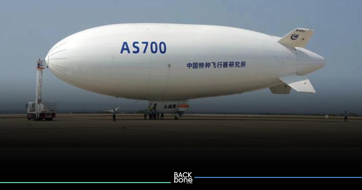 สำเร็จ! AS700 ‘เรือเหาะ’ แบบมีคนขับฝีมือจีน บินเที่ยวแรก