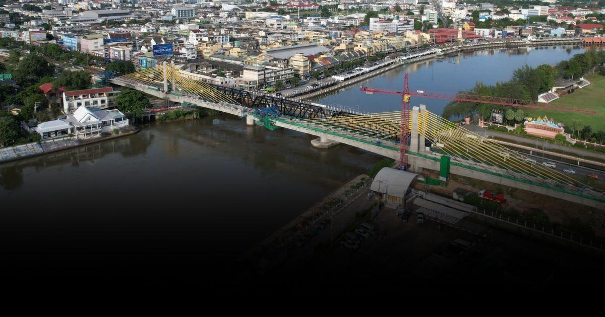 สะพานคานขึงรถไฟ แห่งแรกในไทย แลนด์มาร์กใหม่ราชบุรี