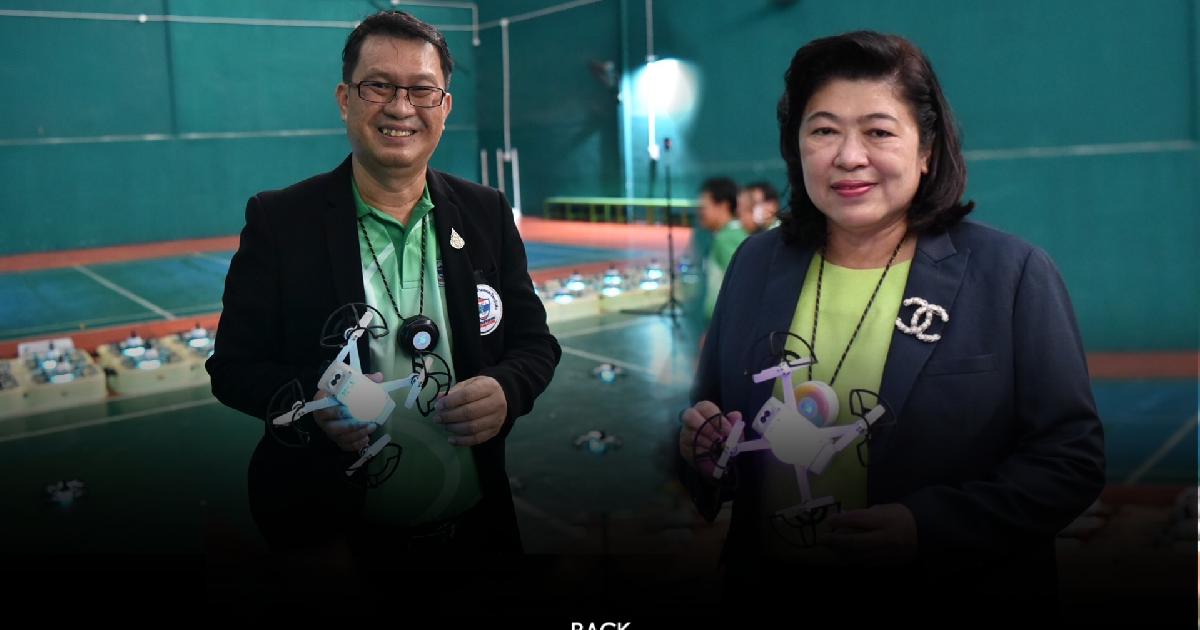 “โดรนแปรอักษร” ฝีมือคนไทย นวัตกรรมหนึ่งเดียวในอาเซียน