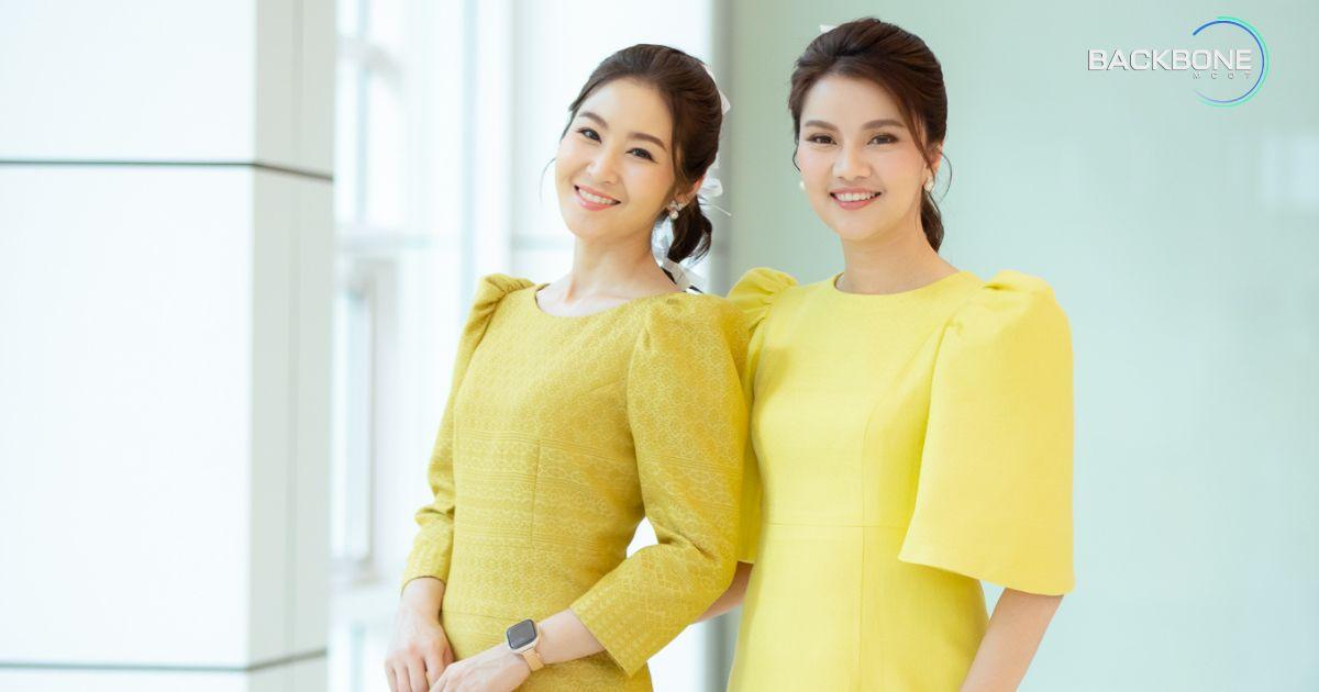 ผ้าไทยโทนเหลืองอ่อน สวยสง่างาม ไม่แพ้ใคร!