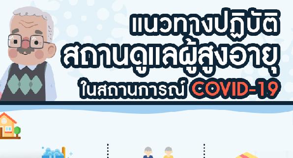 แนวทางปฏิบัติสถานดูแลผู้สูงอายุ ในสถานการณ์ COVID19